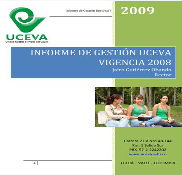 Informe de Gestión Vigencia 2008