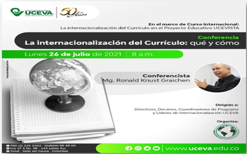 Curso Internacional Hacia la Internacionalización del Currículo Ucevista