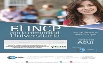 El INCP con La Comunidad Universitaria