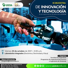 IX Muestra de Innovación y Tecnología