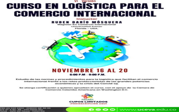VI Encuentro en Logística para el Comercio Internacional