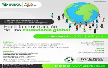 Ciclo de Conferencias del Campo Profesional e Investigativo. Hacia la Construcción de Ciudadanía Global