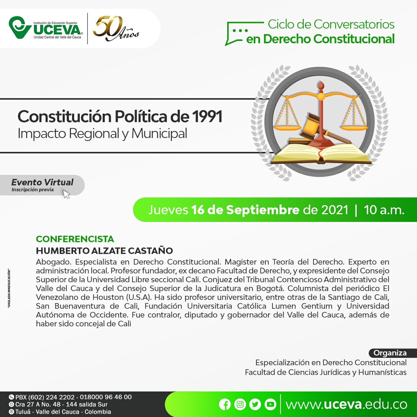 CONVERSATORIO CONSTITUCIÓN POLÍTICA DE 1991