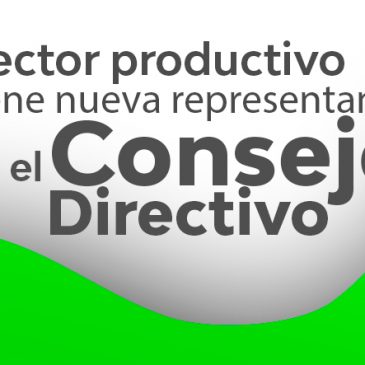 Sector productivo tiene nueva representante  en el Consejo Directivo