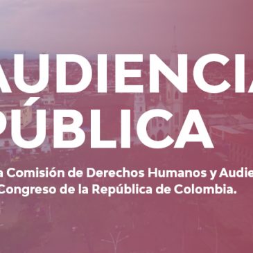 La UCEVA sede de Comisión de Derechos Humanos y Audiencias del Congreso de la República